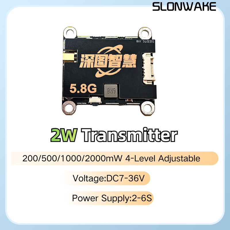 Transmissor VTX SLONWAKE 5.8G  - Fpv Drone Quadcopter avaliação e preço