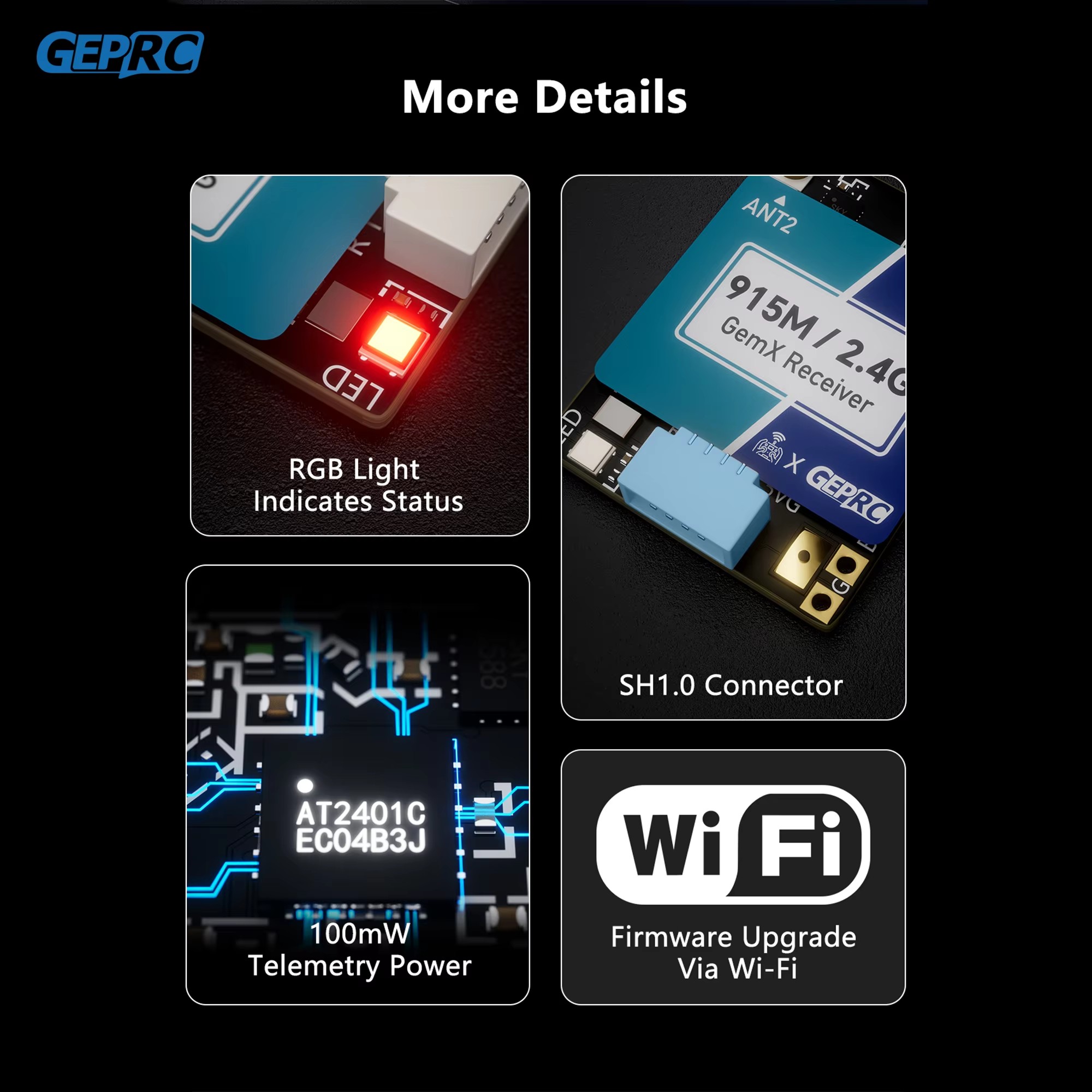 Geprc elrs 915m/2.4g gemini xr - Fpv Drone Quadcopter avaliação e preço