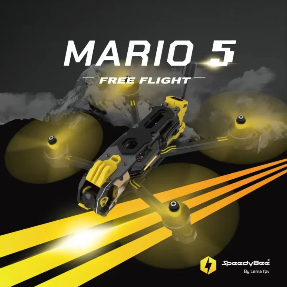 Kit de Quadro Speedybee Mario  - Fpv Drone Kit avaliação e preço